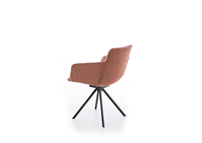 W.SCHILLIG seat&eat jakob MED Stoff-Lederkombi V 49/50 chestnut u. Z 78/15 blush