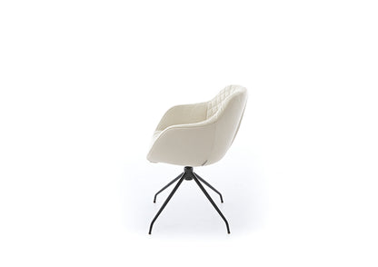 W.SCHILLIG seat&eat toraa 11644 MDR Stoff-Leder-Kombi W82/43 cream Z73/44 elfenbein