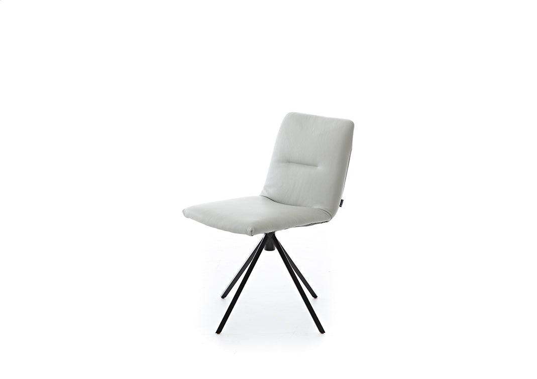 W.SCHILLIG seat&eat Just B 11733 MED Leder Z73/22 grey