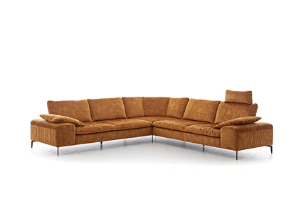 W.SCHILLIG Ecksofa valentinoo 16540 Stoff S 41/52 cognac