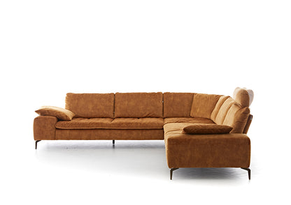 W.SCHILLIG Ecksofa valentinoo 16540 Stoff S 41/52 cognac