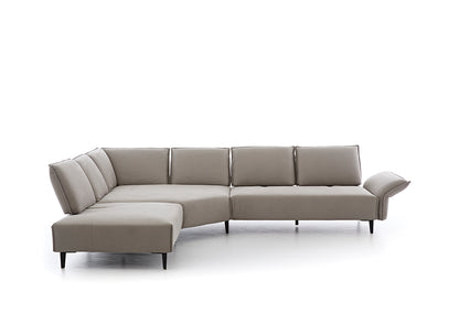 W.SCHILLIG Ecksofa bonnie 16660 Stoff S37/21 grey - Komfortmöbel24