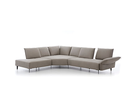 W.SCHILLIG Ecksofa bonnie 16660 Stoff S37/21 grey - Komfortmöbel24