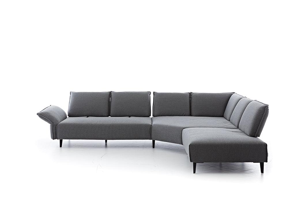 W.SCHILLIG Ecksofa bonnie 16660 Stoff W82/94 anthracite