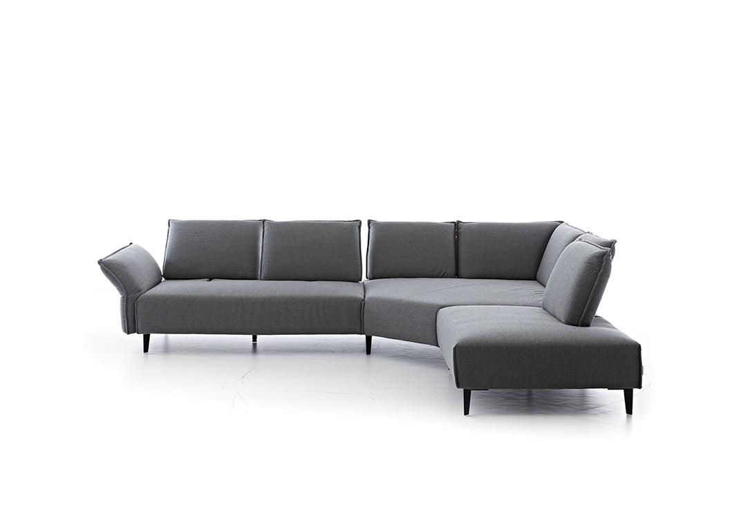 W.SCHILLIG Ecksofa bonnie 16660 Stoff W82/94 anthracite