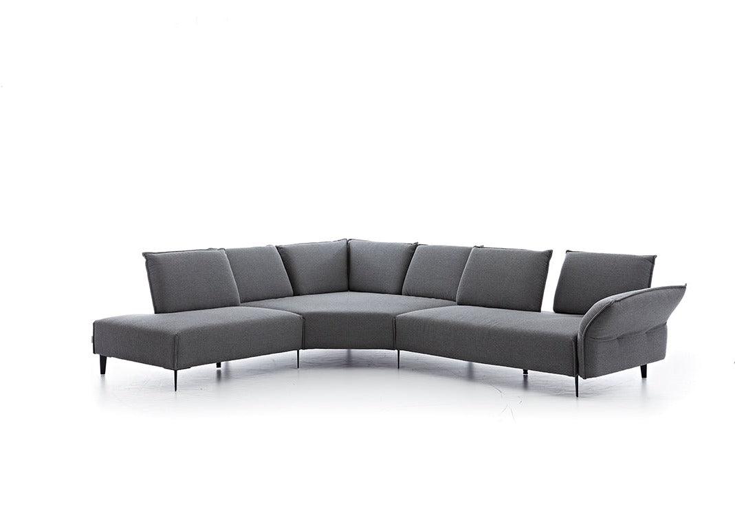 W.SCHILLIG Ecksofa bonnie 16660 Stoff W82/94 anthracite