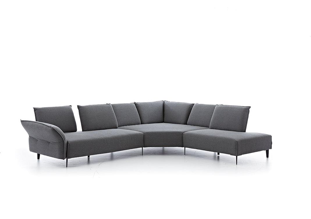 W.SCHILLIG Ecksofa bonnie 16660 Stoff W82/94 anthracite