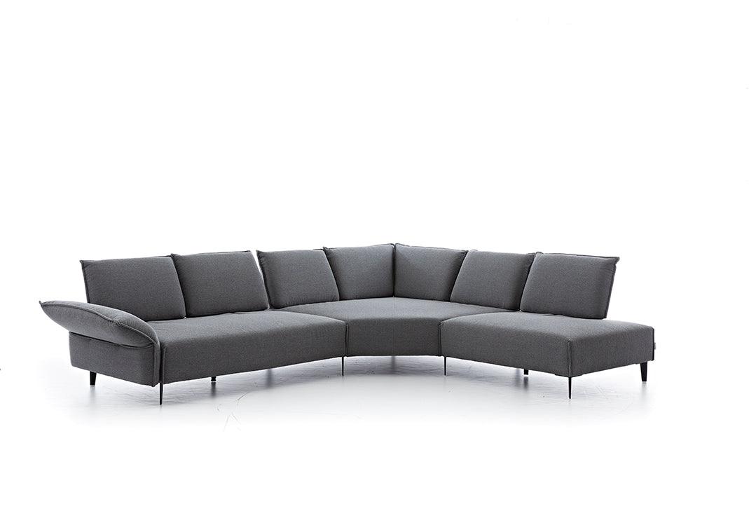 W.SCHILLIG Ecksofa bonnie 16660 Stoff W82/94 anthracite