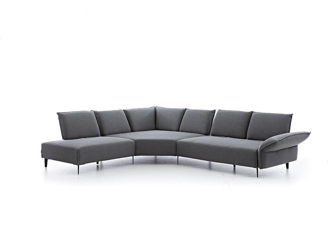 W.SCHILLIG Ecksofa bonnie 16660 Stoff W82/94 anthracite