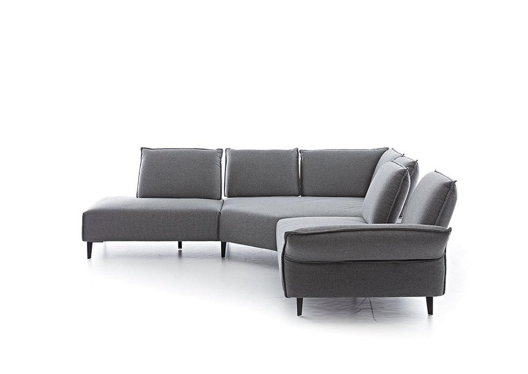 W.SCHILLIG Ecksofa bonnie 16660 Stoff W82/94 anthracite