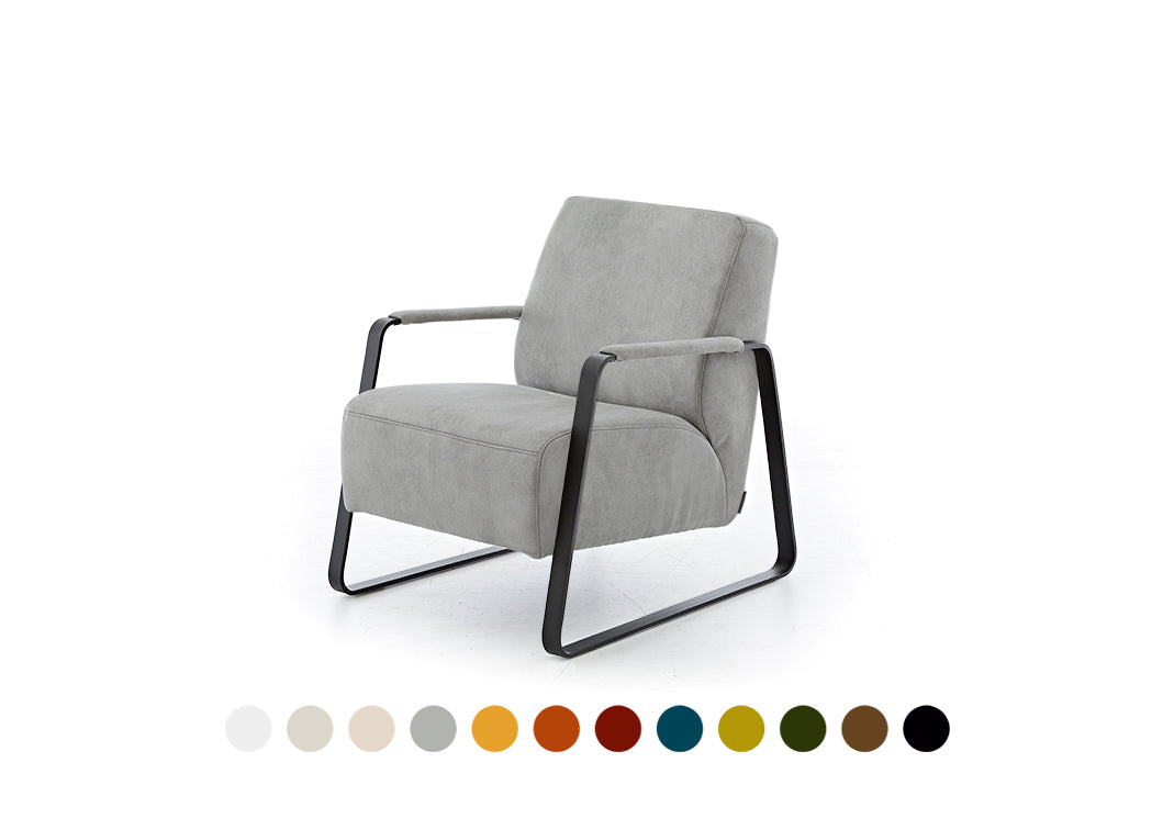 W.SCHILLIG Sessel quadroo Stoff V52 (Farbe wählbar)