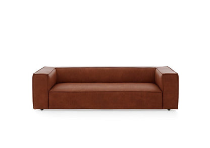 W.SCHILLIG Sofa around-the-block 18050 N100 Leder Z69/50 cognac