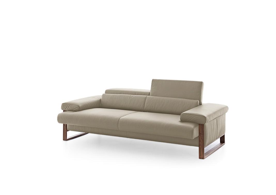 W.SCHILLIG Sofa finn 20974 N80 Leder Z59 (Farbe wählbar) - Sofa