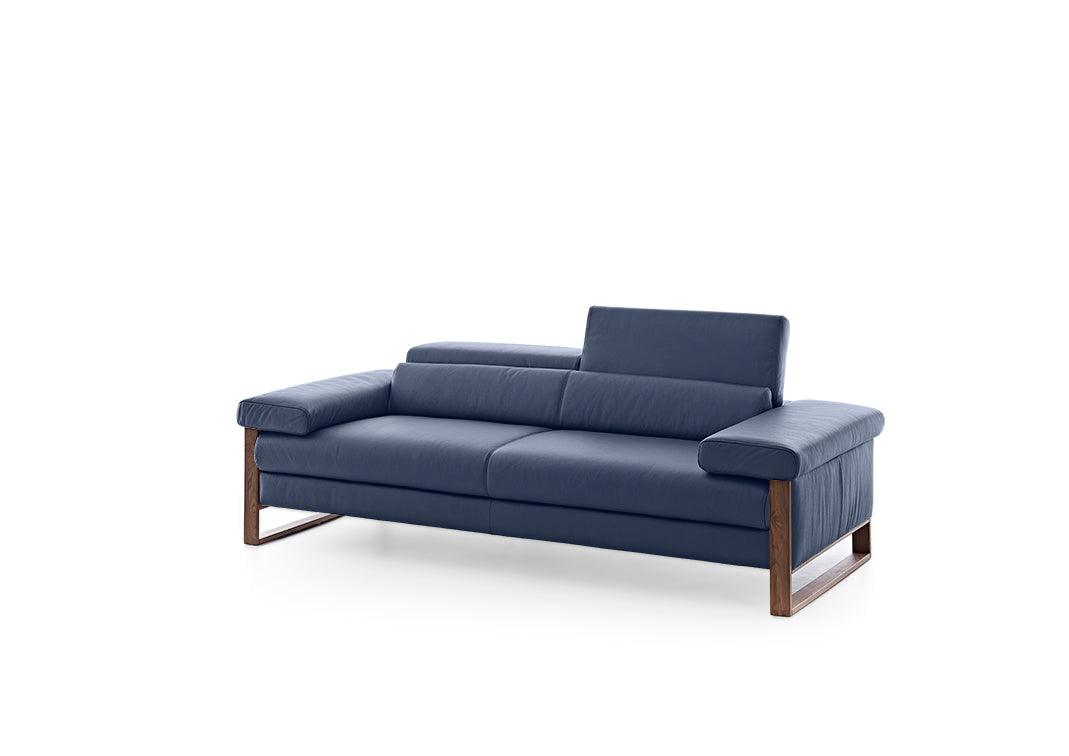 W.SCHILLIG Sofa finn 20974 N80 Leder Z59 (Farbe wählbar) - Sofa