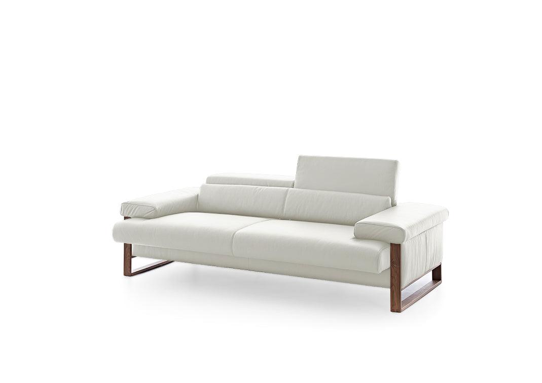 W.SCHILLIG Sofa finn 20974 N80 Leder Z59 (Farbe wählbar) - Sofa