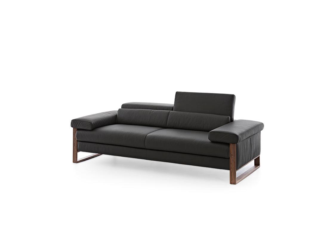 W.SCHILLIG Sofa finn 20974 N80 Leder Z59 (Farbe wählbar) - Sofa