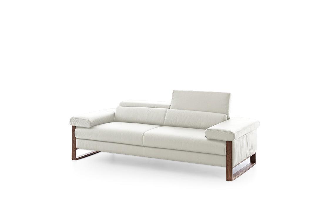 W.SCHILLIG Sofa finn 20974 N80 Leder Z73 (Farbe wählbar) - Sofa