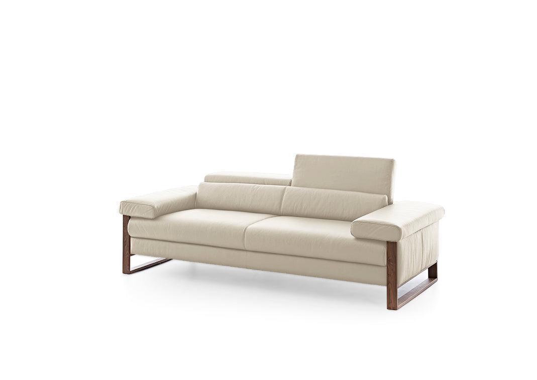 W.SCHILLIG Sofa finn 20974 N80 Leder Z73 (Farbe wählbar) - Sofa