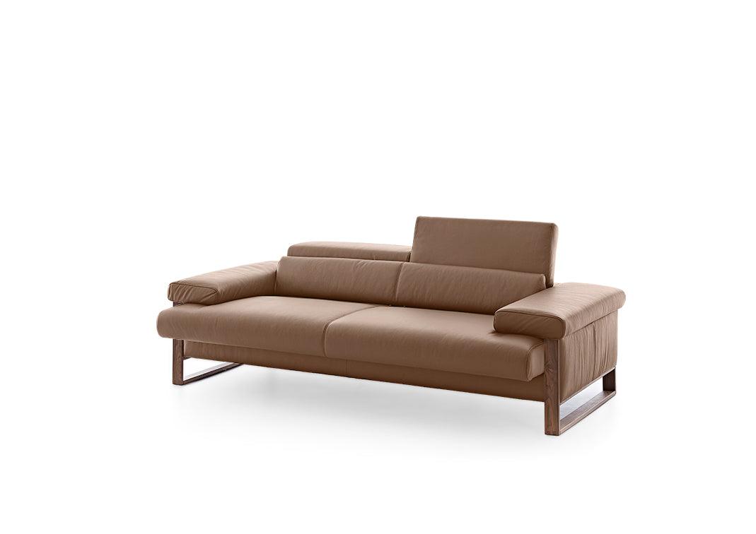 W.SCHILLIG Sofa finn 20974 N80 Leder Z73 (Farbe wählbar) - Sofa