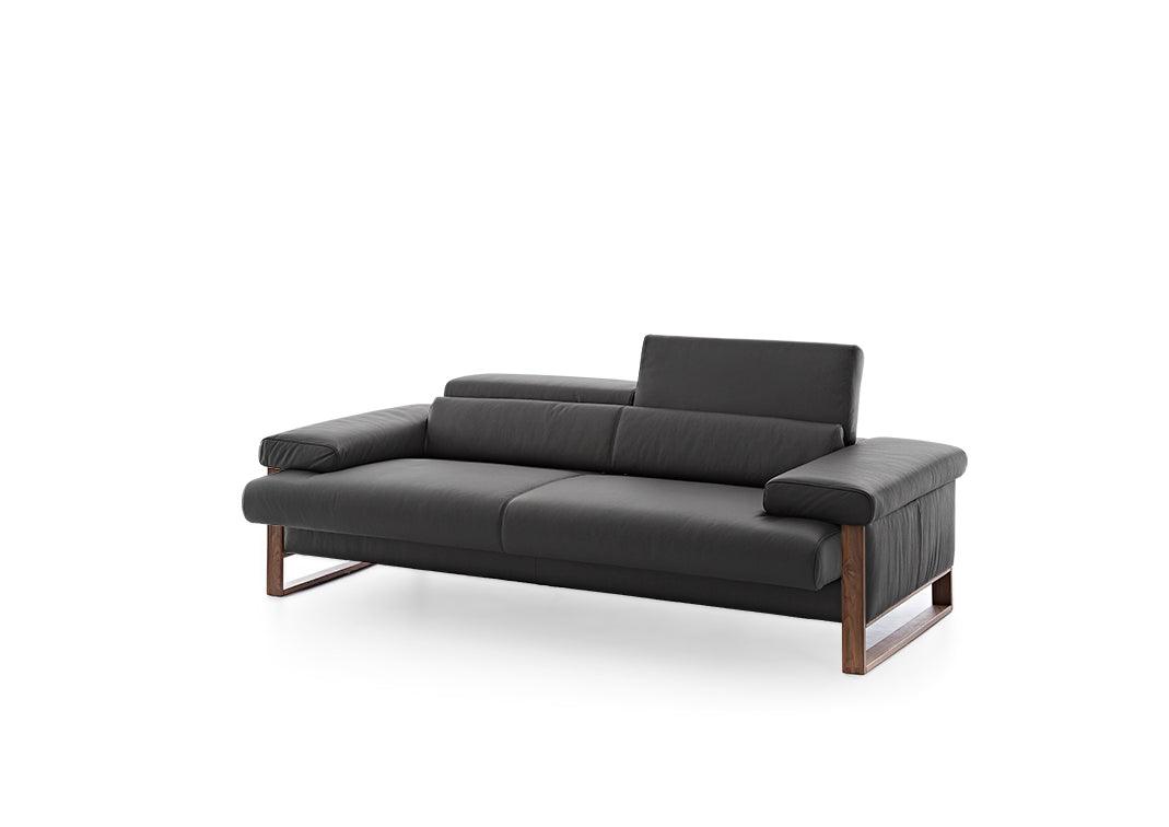 W.SCHILLIG Sofa finn 20974 N80 Leder Z73 (Farbe wählbar) - Sofa