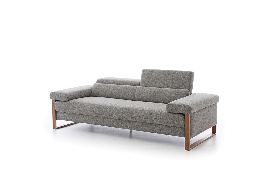 W.SCHILLIG Sofa finn 20974 N80 Stoff S22/23 grey - Komfortmöbel24