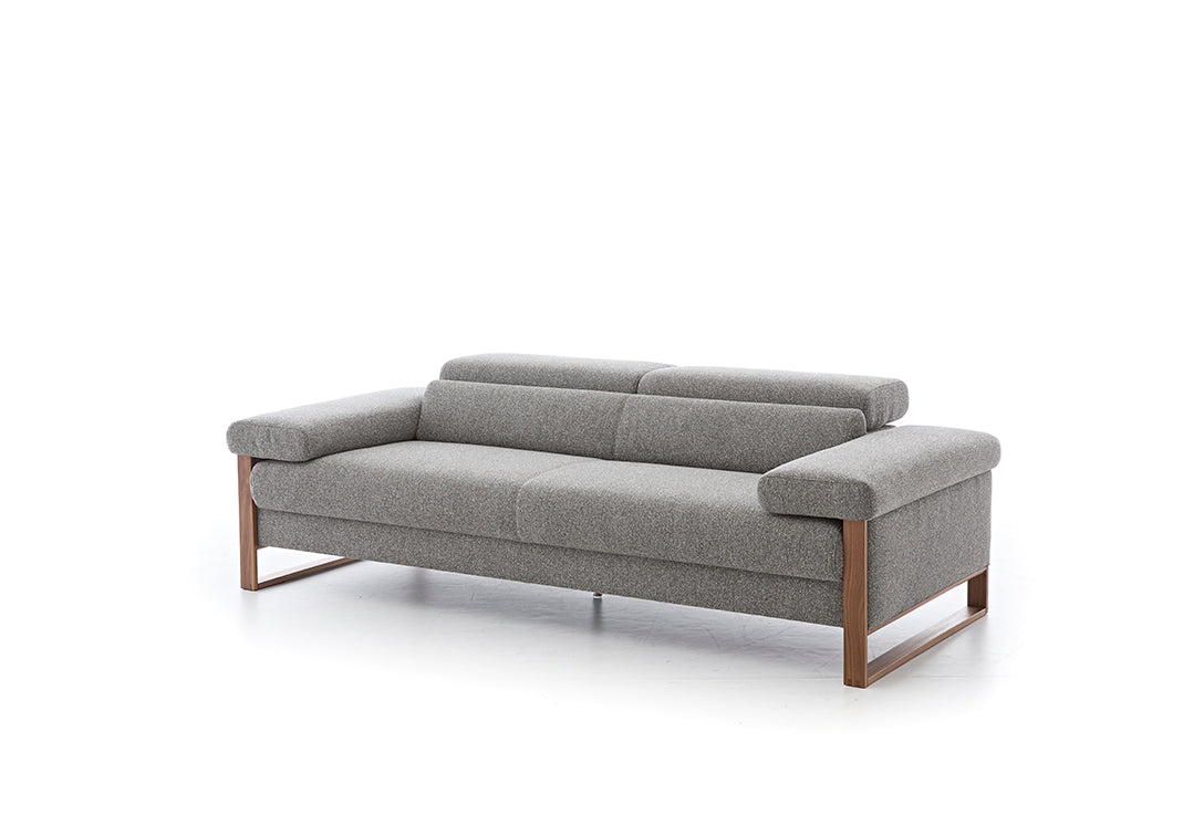 W.SCHILLIG Sofa finn 20974 N80 Stoff S22/23 grey - Komfortmöbel24