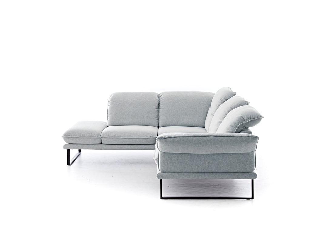 W.SCHILLIG Ecksofa sherry 24600 Stoff V 34/22 stone