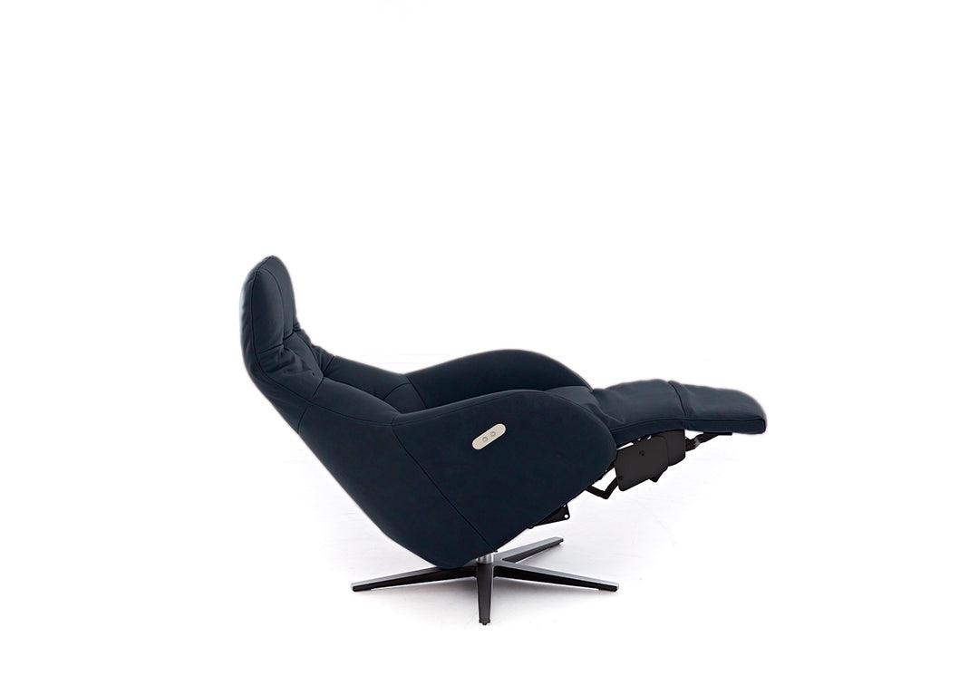 W.SCHILLIG Sessel 32702 filippoo Leder Z 78/28 navy - Sessel