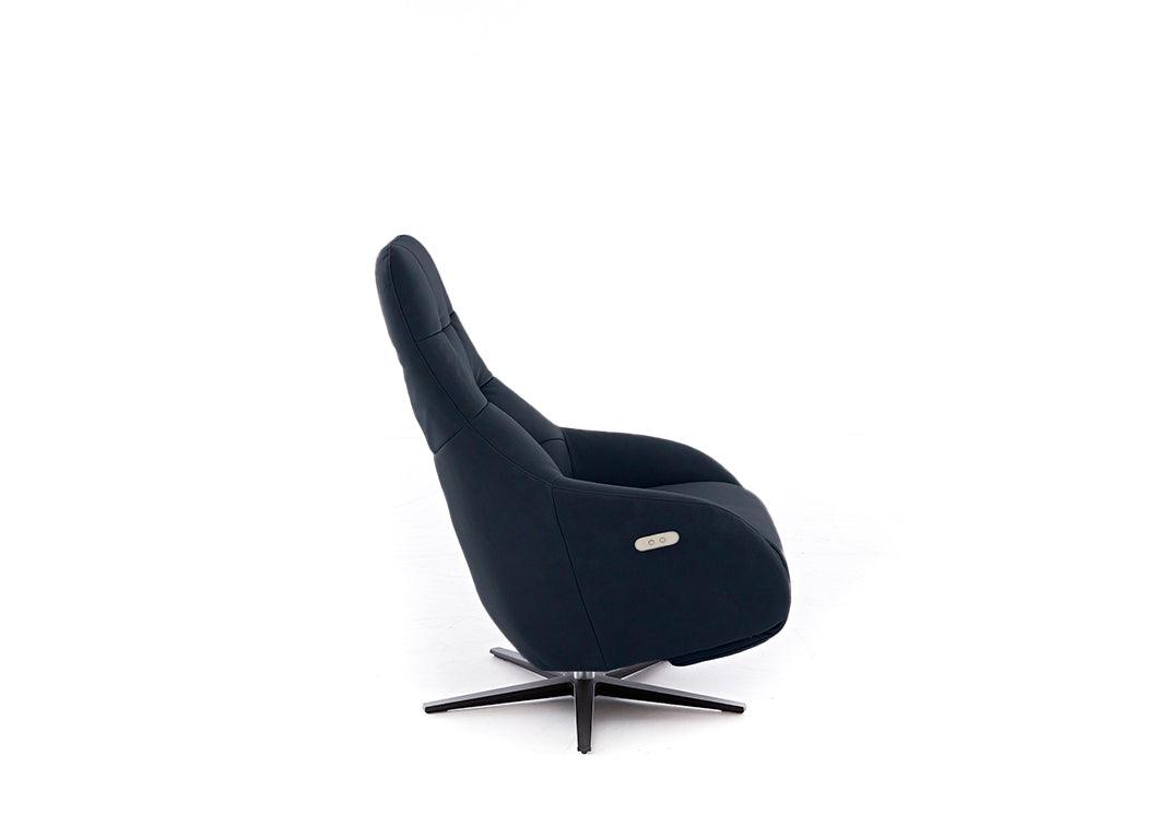 W.SCHILLIG Sessel 32702 filippoo Leder Z 78/28 navy - Sessel