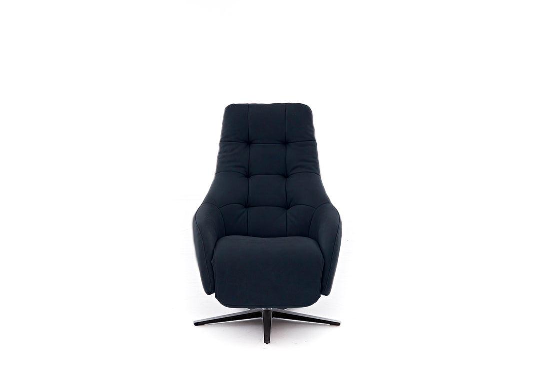 W.SCHILLIG Sessel 32702 filippoo Leder Z 78/28 navy - Sessel