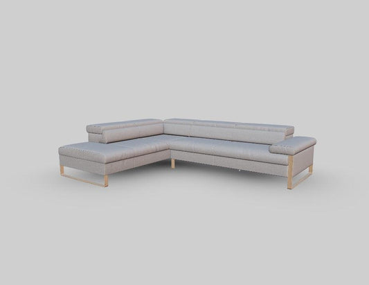 W.SCHILLIG Ecksofa finn 20974 Stoff S22/22 steel