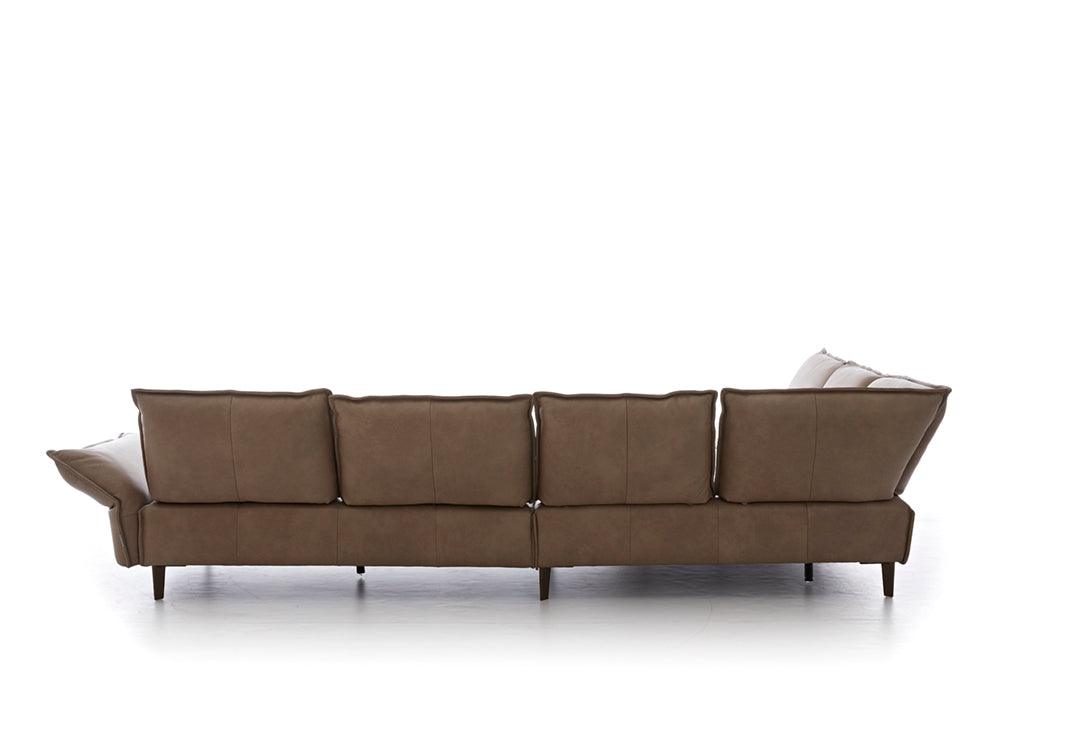 W.SCHILLIG Ecksofa bonnie 16660 Leder Z75/49 sand