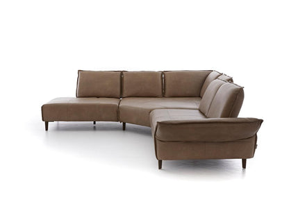 W.SCHILLIG Ecksofa bonnie 16660 Leder Z75/49 sand