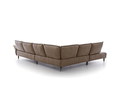 W.SCHILLIG Ecksofa bonnie 16660 Leder Z75/49 sand