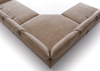 W.SCHILLIG Ecksofa bonnie 16660 Leder Z75/49 sand