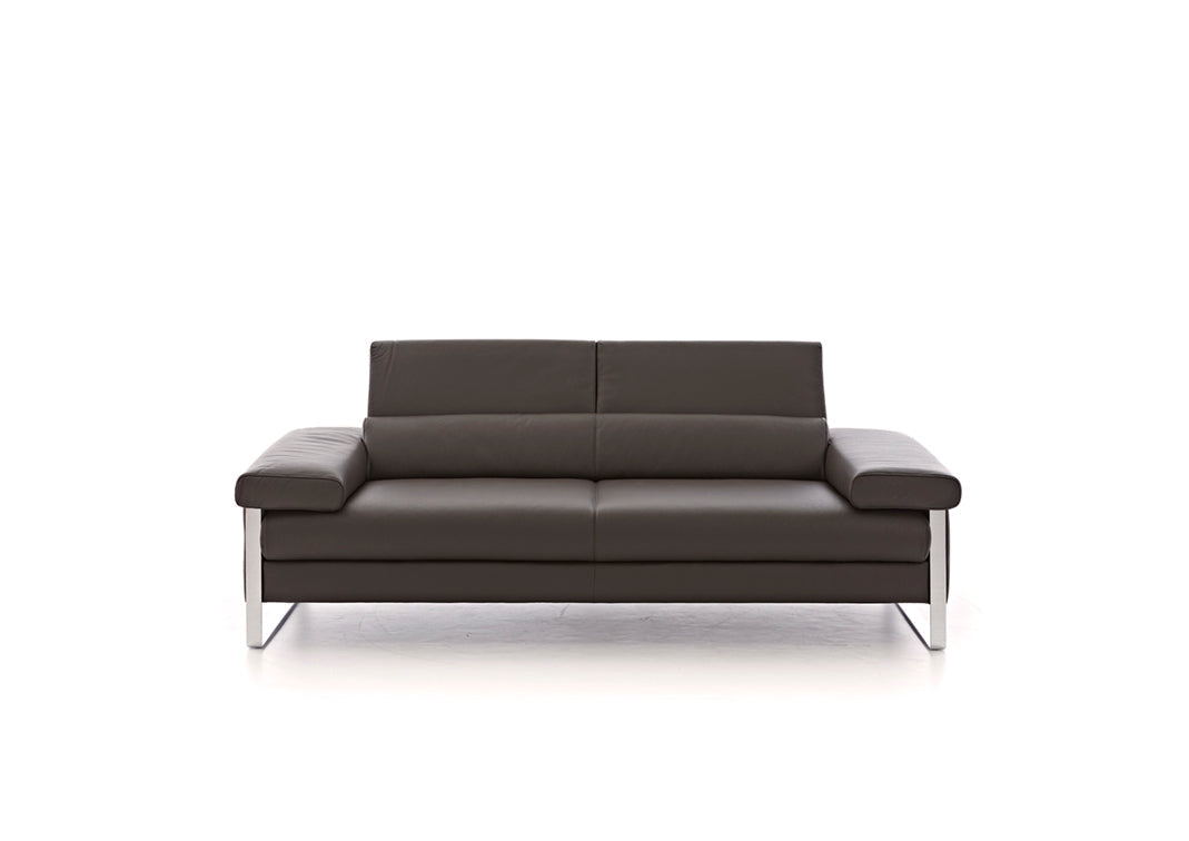 W.SCHILLIG Sofa «finn» 20974 N70 in Leder Z59/54 braun - Komfortmöbel24