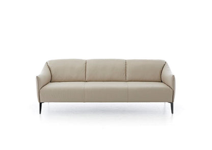 W.SCHILLIG Sofa sally 15350 P70 Leder Z59/20 eisgrau - Sofa