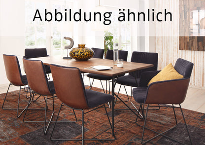 W.SCHILLIG seat&eat «jakob» 11000 MX in Leder Z73/54 mocca - Komfortmöbel24
