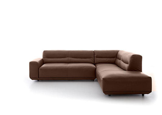 W.SCHILLIG Ecksofa william 20560 in Leder Z69/51 tobacco