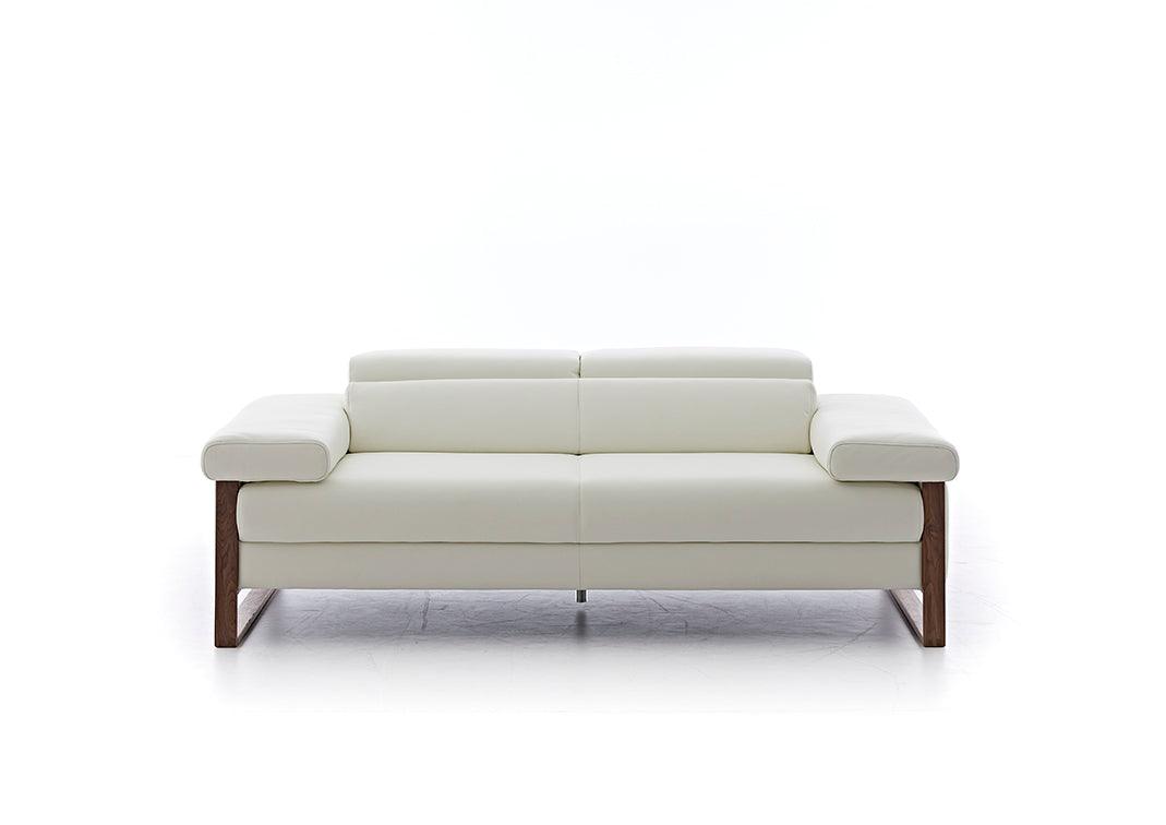 W.SCHILLIG Sofa finn 20974 N70 Leder Z59/42 weiss