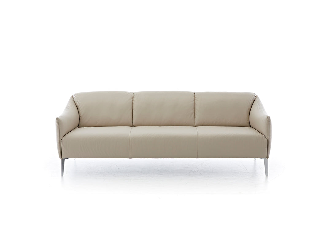 W.SCHILLIG Sofa sally 15350 P70 Z – eisgrau in Leder Komfortmöbel24 59/20